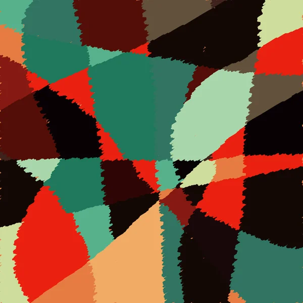 Ornement Motif Classique Abstrait Arrière Plan Abstrait Coloré Motif Géométrique — Image vectorielle