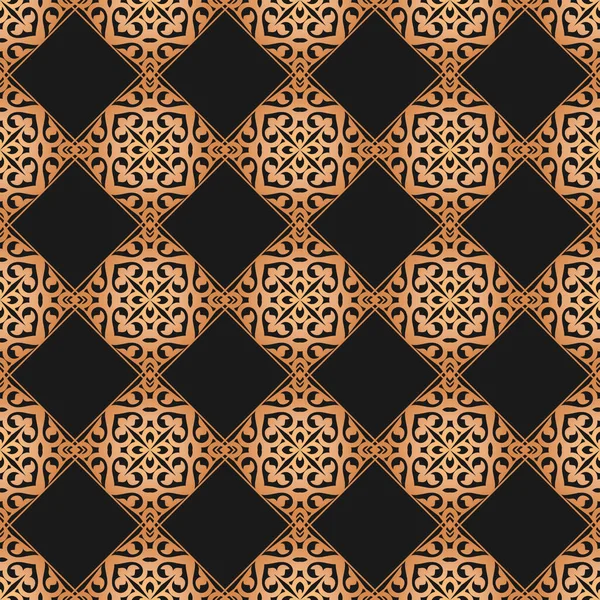Vektor Ornamentales Nahtloses Muster Hintergrund Und Tapete Ethnischen Stil Vektor — Stockvektor