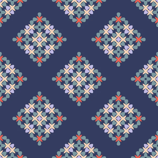 Klassiek Patroon Ornament Naadloos Geometrisch Patroon Voor Ontwerp Behang Fashion — Stockvector