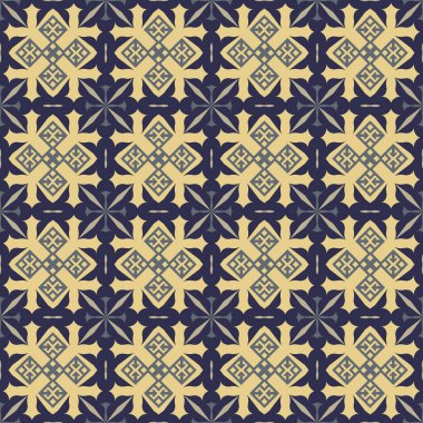 Süslü, dekoratif, pürüzsüz desen. Süs. Soyut doku tasarımları arka planlar, motifler, tekstil, duvar kağıtları, kumaşlar, hediye ambalajları, şablonlar için kullanılabilir. Vektör.