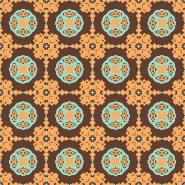 Klasik süs. Tasarımcı duvar kâğıdı, modaya uygun baskı, moda dekor, ev yapımı tekstil, retro dekor için arabesque ile dekoratif kusursuz desen. Vektör.