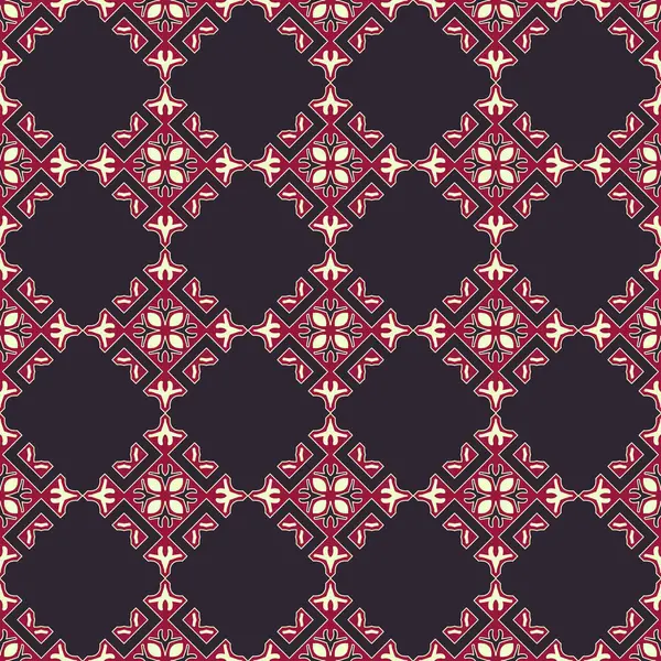 Бесшовный Простой Узор Дизайн Абстрактных Текстур Использован Фона Мотивов Текстиля — стоковый вектор