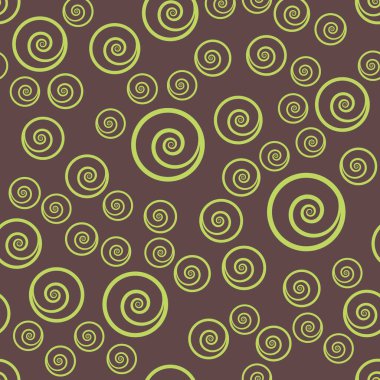 Design Duvar Kağıdı, Moda Yazısı, Moda Dekorasyonu, Ev Tekstili, Retro Dekorasyon Vektör İllüstrasyonu için Sarmal, Dekoratif Kusursuz Geometrik Desenli Klasik Desen.