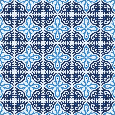 Dekoratif Asyalı Halkın Kusursuz Örnekleri. Geleneksel Asyalı Göçebeler Süslemesi: Kırgız, Kazak, Beşir, Tatar, Yakut, Moğol. Kağıt Ürünleri, Tekstil Etnik Vektör İllüstrasyonu.