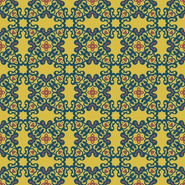 Декоративний Безшовний Візерунок Малюнками Рослинної Текстури Може Бути Використаний Фону — стоковий вектор