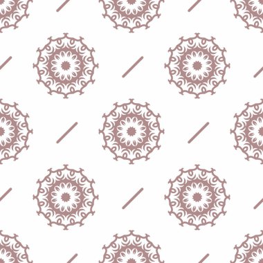 Classic ornament. Decorative seamless pattern with arabesque for designer wallpaper, trendy print, trendy decor, home textile, retro decor. Vector.	