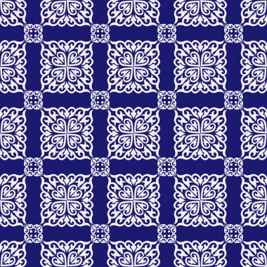 Dekoratif Asyalı Halkın Kusursuz Örnekleri. Asyalı Göçebelerin Süsü: Kırgız, Kazak, Beşir, Tatar, Yakut, Moğol. Kağıt Ürünleri, Tekstil Etnik Vektör İllüstrasyonu.