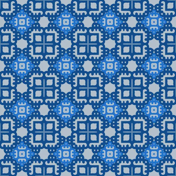Classic Ornament Decorative Seamless Pattern Arabesque Designer Wallpaper Trendy Print — Stok Vektör