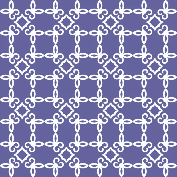 Decoratief Naadloos Patroon Met Sieraad Bloemen Het Ornament Abstract Textuur — Stockvector
