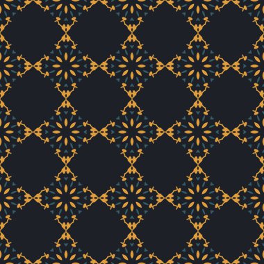 Vektör süslemesiz desen. Etnik tarzda arka plan ve duvar kâğıdı. Vektör illüstrasyonu geçmiş, motifler, tekstil, duvar kağıtları, kumaşlar, hediye ambalajları, şablonlar için kullanılabilir.