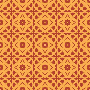 Klasik süs. Tasarımcı duvar kâğıdı, modaya uygun baskı, moda dekor, ev yapımı tekstil, retro dekor için arabesque ile dekoratif kusursuz desen. Vektör.