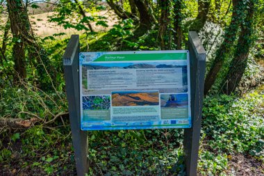 Candleston Şatosu, Bridgend İlçesi Borough, Orta Glamorgan, Güney Galler 