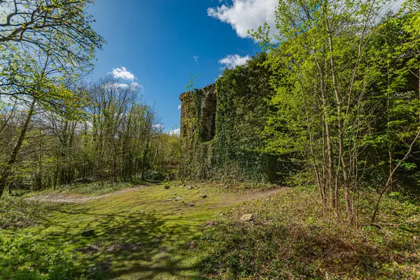 stock image Candleston Castle, Bridgend County Borough, Mid Glamorgan, South Wales 