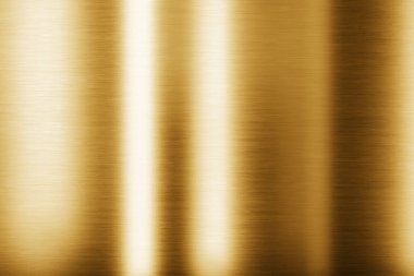 Altın endüstriyel arka plan ve paslanmaz çelik dokusu. 3d oluşturma