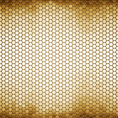 Karbon fiber doku arka planı. Altın arka plan. 3d oluşturma