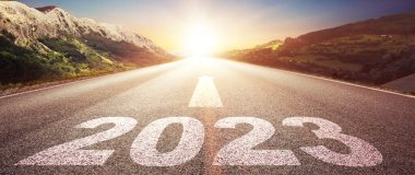 2023 Yeni Yıl Festivali için yaratıcı tasarım konsepti