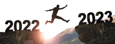 2023 Yeni Yıl Festivali için yaratıcı tasarım konsepti