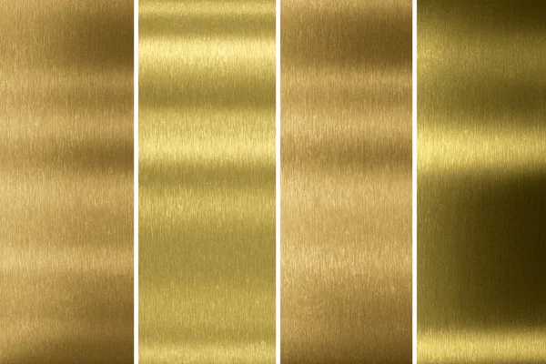Golden Industrial Background Stainless Steel Texture Rendering — Stock Photo, Image