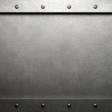 Soyut endüstriyel arka plan ve paslanmaz çelik dokusu. 3d oluşturma