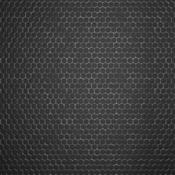 Fagure Metalic Modern Model Fundal Hexagon Redare — Fotografie, imagine de stoc
