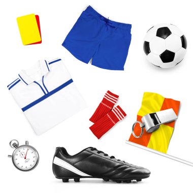 Deri top ile geleneksel futbol oyunu