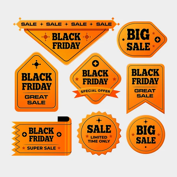 Banner Zum Black Friday Sale Black Friday Graphisches Design Für — Stockvektor