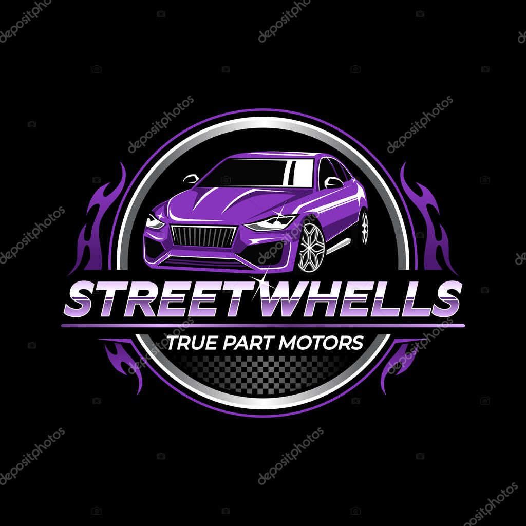 Car Logo design Illustration Vector
