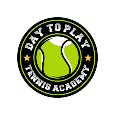 Padel Tenis Logosu Tasarımı. Tenis kortu Açık Spor Logosu Tasarım Vektörü