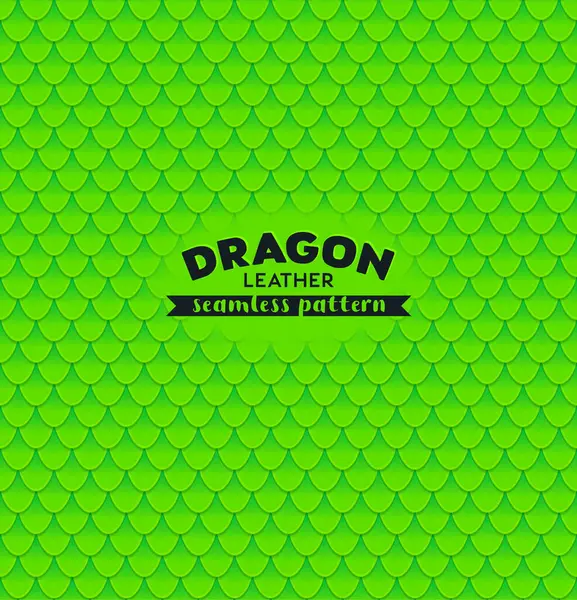 ドラゴンスケールシームレスパターン 緑の魚 蛇または爬虫類の皮のシームレスな質の背景 ベクターの漫画のイラスト ベクターグラフィックス