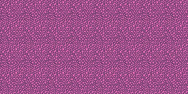 El çizimi kalem desenli halka şekilli düzensiz dairesel desen. Mor ve pembe renklerde kabataslak karalama noktaları olan eğlenceli bir arka plan. Soyut vektörsüz duvar kağıdı