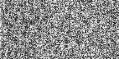 Siyah ve beyaz vektörle yoğun noktalı arkaplan deseni. Kağıt dokusuyla pürüzlü arka plan. Paketleme, ambalaj, damgalama, posterler için mükemmel..