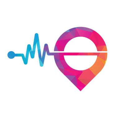 Medical Point logo designs concept vector. Healthcare Logo designs template.