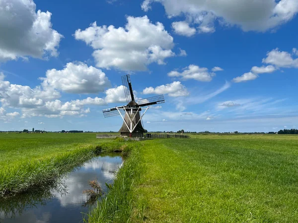 Smock Mill Rinsumageast Friesland Netherlands — 图库照片