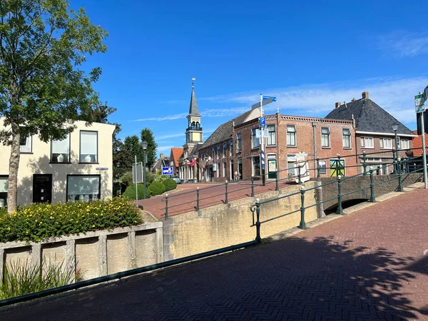 Kyrkan Oudebildtzijl Friesland Nederländerna — Stockfoto