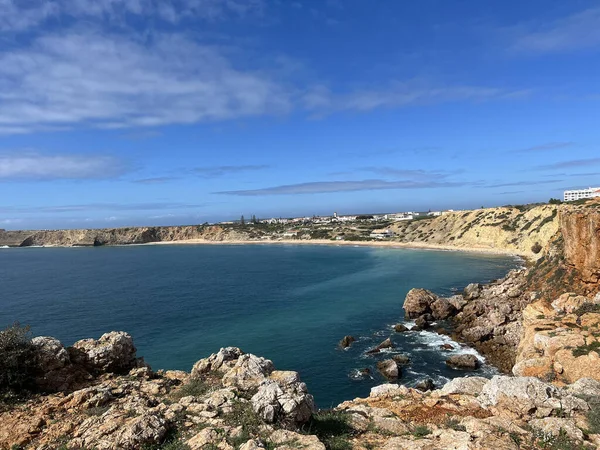 Felsige Landschaft Rund Sagres Portugal — Stockfoto