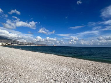 Albir İspanya 'da plaj