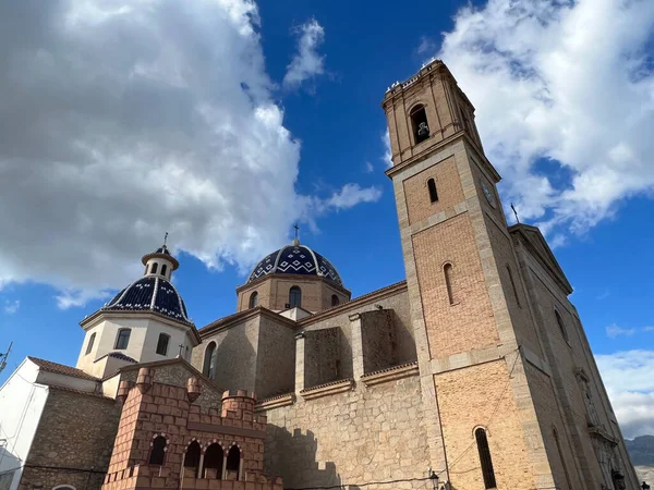 Церковь Пресвятой Девы Марии Консуэльской Алтее Испания — стоковое фото