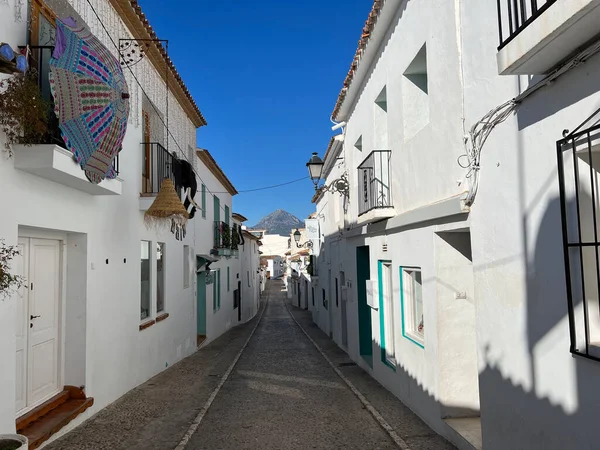 Calle Casco Antiguo Altea España —  Fotos de Stock