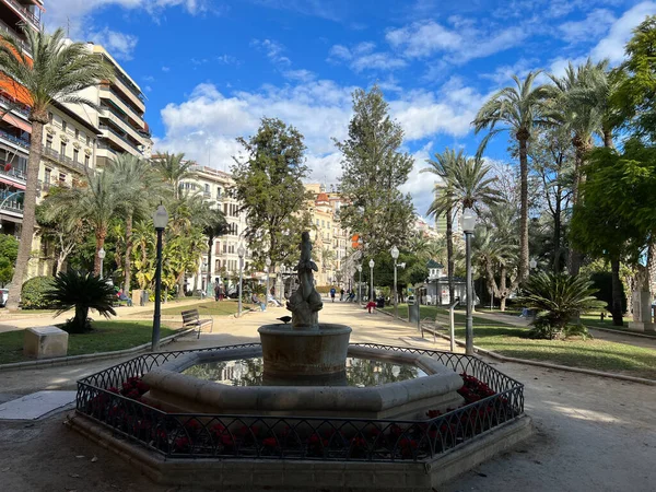 Parc Canalejas City Alicante Spain — Stock Photo, Image