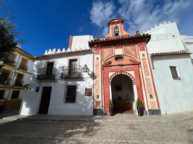 Plaza de los Abades, Cordoba, İspanya 'daki Ermita de la Concepcion Girişi