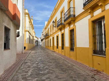 Street in the old town of Tarifa, Spain