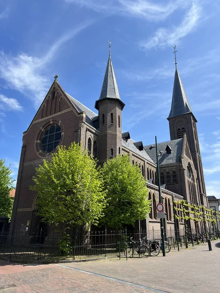 Sankt Bonifatius Kirche Dokkum Friesland Die Niederlande — Stockfoto