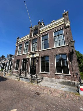 IJlst, Friesland, Hollanda 'daki eski belediye binası.