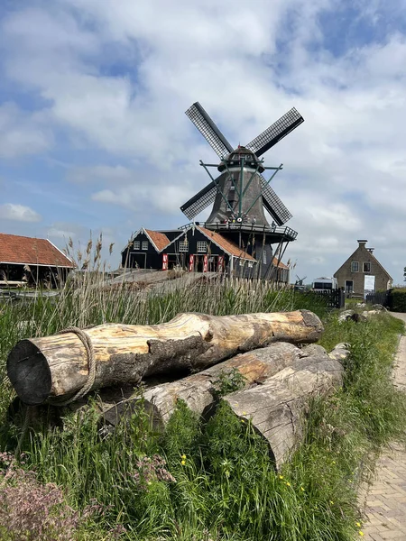 Windmill Rat Ijlst Friesland Ολλανδία — Φωτογραφία Αρχείου