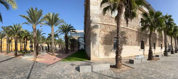 Panorama Vanaf Het Marine Museum Cartagena Spanje — Stockfoto