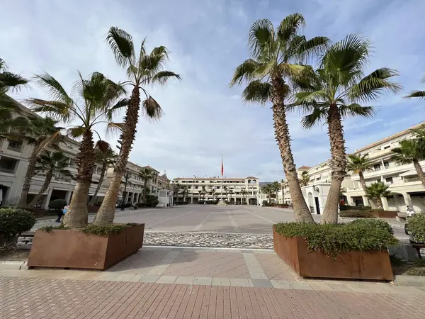 Plaza Espana Nerja Hiszpania — Zdjęcie stockowe