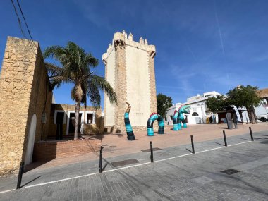 Torre de Guzman in Conil de la Frontera, Spain clipart