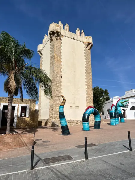 Torre Guzman Conil Frontera Spanje — Stockfoto
