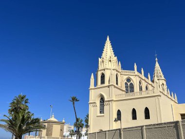 Santuario santa Maria de Regla in Chipiona, Andalusia, Spain clipart