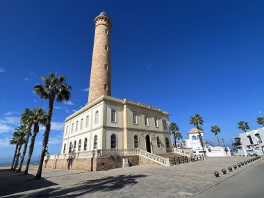 Lighthouse of Chipiona in Andalusia, Spain clipart